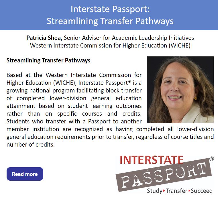 Image of Interstate Passport Article in NWCCU's e-newsletter, the Beacon